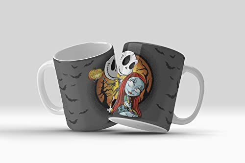 newseny Taza Jack Skellington Pesadilla antes de Navidad (Colección taza regalo halloween)