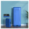 Mini secadora portátil pequeña, máquina de secado plegable for el hogar, calentamiento rápido, temporizador de 180 minutos, for el hogar, apartamento, hotel, dormitorio de estudiantes ( Color : Blue )