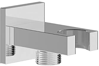 CHRIS BERGEN Wandanschlussbogen - Schlauchanschluss mit Brausehalter - in Chrom