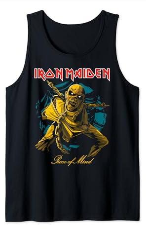 Iron Maiden - POM Gold Eddie Tank Top