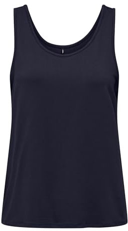 ONLY Women's Onlmoster S/L Tank Top JRS, Blue, XXL