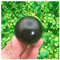 MOOWI schöne Dekoration natürliche Kristalle Quarz ganze Schwarze Turmalin Kugel Stein Ball Zimmer Home Aquarium Dekoration Edelstein Home CrystalMeditationsgeschenk ZoCzkgzd (Size : 8-8.5cm)