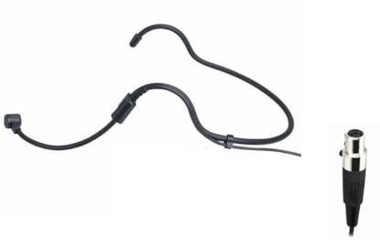 Headset Microphone Double Over Ear Headworn mic for Shure Wireless System Bodypack Transmitter