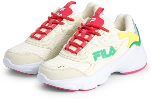 FILA COLLENE Logo Kids-Marshmallow-Azalea -32