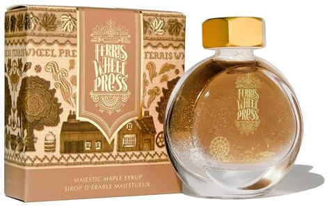Ferris Wheel Press Fountain Pen Ink | Everyday Ink Collection | Fuchsia with Glistening Blue Shimmer | 38ml