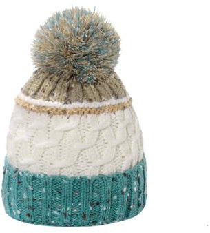 SMTCM Bunt Bommel Beanie Strickmütze Unisex Adults Wollmütze Ombré Rippstrik Warme Wintermütze Dehnbare Weiche Dicke Gefüttert Warmemütze Verdickt SkimützeBommelmütze Pudelmütze für Winter Outdoor