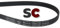 SC Solocorreas - Waschmaschinenriemen 8EPH 1258 / EL 1258 H8 / 1258 H8