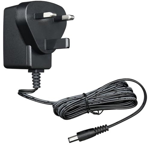 ANLINK 6V 1A/1000mA 1.8M Long Power Supply Adapter, AC 100-240V to DC 6V 1A 6W Switching Adapter Wall Plug for Blood Pressure Monitors,Electronic Scale and More,UKCA Certified