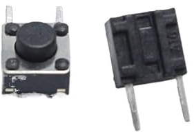 20pcs 6 * 5mm 2pin Tactile Tact Push Button Switch 6x6x5mm 2p Switch IDGTTLDF