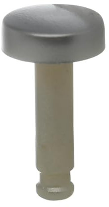 Masterpart Cooker Oven Clock Timer Button Dial Silver To Fit New World Cookers & Ovens