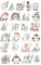 Nessy's Kreativ Fabrik/Advent Bügelbilder Set DTF/Personalisierte Bügelbilder/DIY zum selbst aufbügeln/Bügelbild Adventskalender Zahlen Design 1 (A4)
