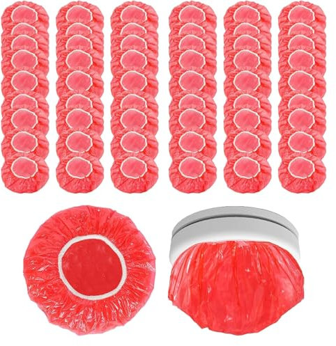 Rote Rauchmelder-Abdeckung, kleiner Rauchmelder-Staubschutz, Feuermelder-Staubschutz, wiederverwendbar, dehnbar, elastisch, verdickt, für Zuhause, Küche, Kochen, Backen, 10 Stück