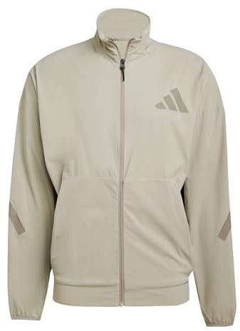 adidas Mens Z.N.E. Woven Track Top Putty Beige M
