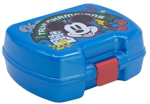 Stor SANDWICHERA SNACK MICKEY TRUE CHAMPIONS
