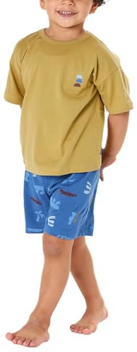 Schiesser Jungen Schlafanzug Set Pyjama kurz - 100% Organic Bio Baumwolle - Größe 92 bis 140