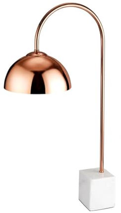 Lampe chauffante à tête Unique pour Cuisine de Restaurant, Chauffe-Plats avec Base en marbre, Ampoule Amovible (A)