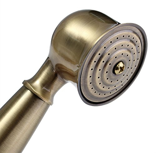 Retro Kupfer Handheld Shower Head Handbrause Brausekopf Duschkopf Grün Bronze
