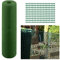 Malla plastica cuadrada 1m de altura (Blanca o verde) - Hueco 10mm x 10mm (Verde (5m largo))
