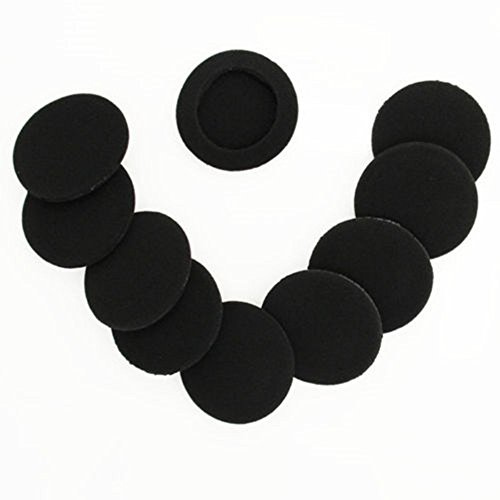 YunYiYi Ersatz-Ohrpolster aus Schaumstoff, kompatibel mit Philips HS500, SBC-HL155, SBC-HL145, SHM6103, 5 Paar
