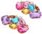 Sharplace 2 Stück Strass Schuhclips Damen Schuhschmuck Schuhschnalle Braut Strass Schuhanstecker, Schuhclips Strass Kristall Elegante Shoe Clips Dekorative für Hochzeit Party Prom Schuhdekoration