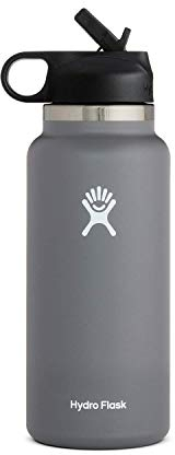 Hydro Flask 32 oz Wide Mouth Straw Lid Stone
