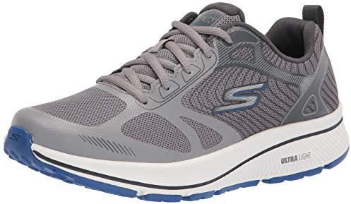 Skechers Herren Go Run Consistent-Performance Running & Walking Shoe Sneaker, grau, 44 EU