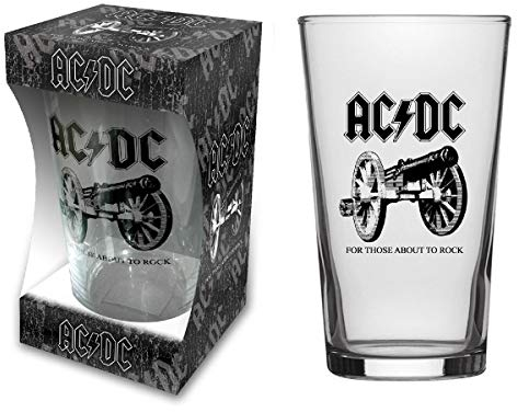 ACDC for Those About to Rock Pint Beer Glass (rz)