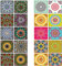 20 Stück Vintage Fliesensticker, Fliesenaufkleber Küche, für Treppen, Küche, Baddekoration, DIY Handarbeit (15×15cm)