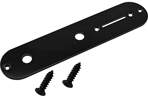 Control Plate FMHXG Black Electric Guitar Control Plate Guitar Control Plate for Telecaster Guitar Guitar Parts