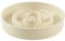 Havniva Ceramic Feeding Bowl for Medium Large Breeds Anti Swallowing Slow Feeder Bowl Stop Bloating Prevent Choking (Cream White, 8)