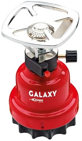 Galaxy By Express, G5800, Réchaud à Gaz, Fonctionne avec Cartouche de Butane vendue séparément, Facile à Utiliser, Pratique et Compact, Modèle sécurisé, Risque d'accident Réduits