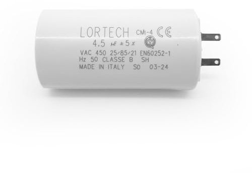 CONDENSATEUR 4,5 μF POUR VOLET ROULANT TOUTES MARQUES - COUPLE MOTEUR 15 à 17 Nm - FABRIQUÉ EN ITALIE