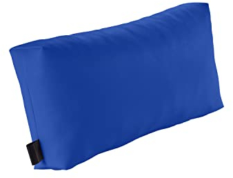 pader medi.tech Massagekopfkissen mit Schaumstoff-Flocken, 45x20x9cm, Therapiekissen, Lagerungskissen für die Physiotherapie mit Kunstlederbezug | abwaschbar, bequem | 20 Atoll