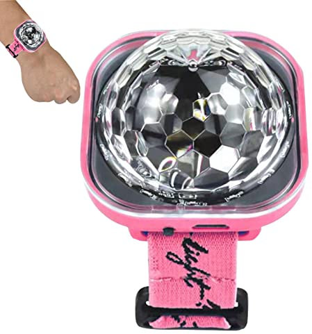 Ball Light,LED Light Watch with Sound Activated | Rechargeable USB Bracelet for Home and Car, Battery Operated, Party Supplies Visiblurry