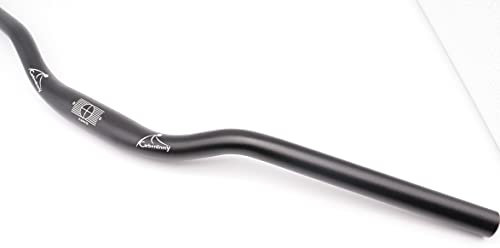Fahrrad MTB Lenker Riser Bar Ergo Fahrradlenker Handlebar Alu Ø 31,8 mm 620 700 720 780 mm schwarz matt (720 mm)