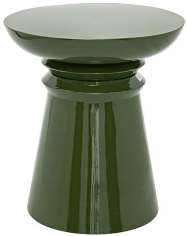 Atmosphera - Totem-beistelltisch Jaya Metall grün d38cm