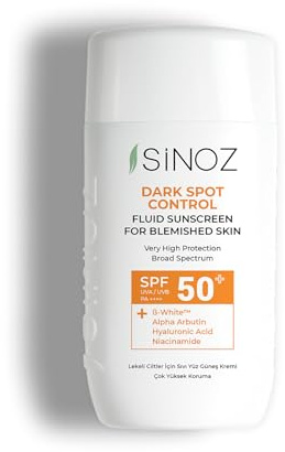 Sinoz,Dark Spot Control Fluid Sunscreen SPF50+ / PA++++