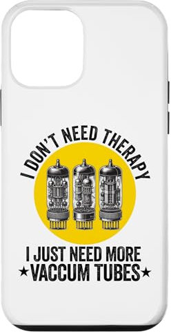 iPhone 12 mini Vacuum tube Amp Amplifier Analog Audio Electron Valve Guitar Case