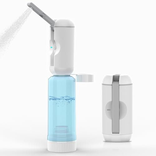 HEYAXA Portable Bidet with High Pressure , Rechargeable Travel Bidet for Men,Baby & Women, Handheld Sprayer for Personal Hygiene, Baby Care, Soothing Postpartum and Hemorrhoid Relief