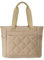 Chase Chic Laptoptasche Damen,15,6 Zoll Handtasche,Groß Puffer Shopper Tasche,Leichte Arbeitstasche Schultertasche Tote Bag für Arbeit,Schule, Reisen(Khaki)