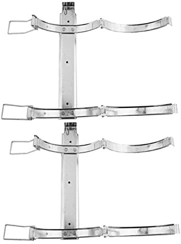 Vaguelly 2stücke Feuerlöscher-wandhalterung Aus Eisen Feuerlöscherhalter Für Haushalt Installieren Bedienen Stabil Und Geruchsneutral