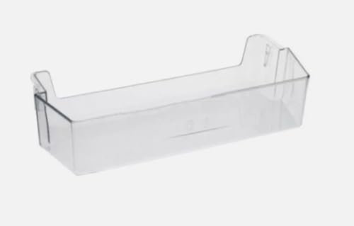Upper Fridge Door Refrigerator Door Shelf Guard, Clear Plastic Storage Tray, Replacement Part for Kenwood KSBSDB19, KSBSDIX20, KSBSDIT20