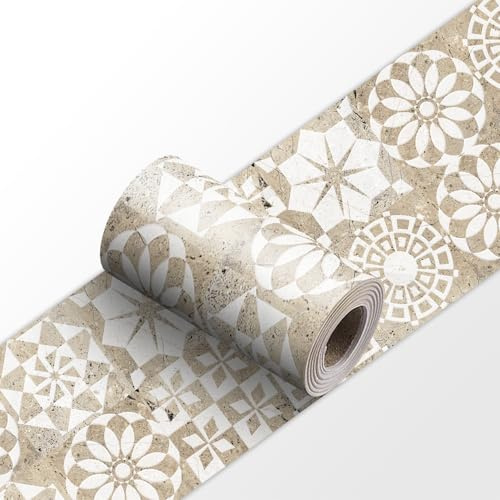 Dostear Bordüre Tapetenbordüre Sockelleiste Selbstklebend für Wohnzimmer & SchlafzimmerYX180 30cm X 240cm