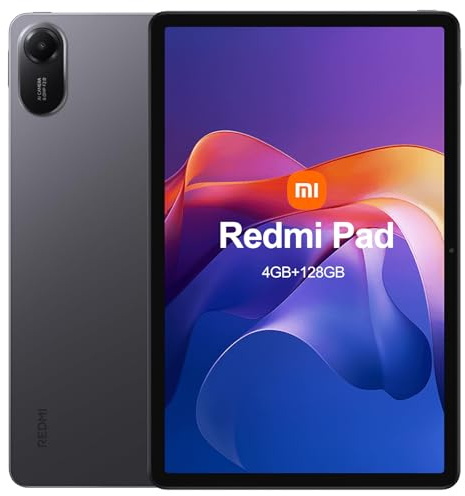 XIAOMI Redmi Pad 2 - Tablet Android 11 2.5K, 4GB RAM+128GB ROM, MediaTek G100-Ultra, Batería 9000 mAh, Pantalla 90Hz, Dolby Atmos, Color Gris