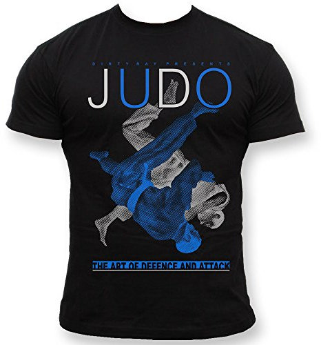 Dirty Ray Arts Martiaux Judo t-Shirt Homme K20C (XXL)