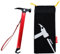 Azarxis Camping Hammer Camping Mallet with Peg Remover Tent Peg Stake Puller Heavy Duty Lightweight Aluminum Portable Multi-function for Outdoor Picnic Hiking Backpacking (Red)