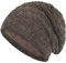 Compagno Gefütterte Mütze Herren Damen Wintermütze Beanie Strickmütze Winter Weihnachten Haube Hat Cap Männer Frauen