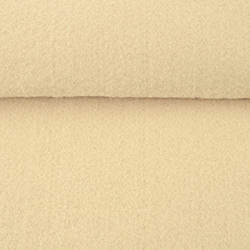 Hochwertiger Bastel-Filz 5 mm stark 670g/qm- Taschenfilz - 45 cm breit Meterware (Ecru)