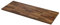 IKEA KARLBY Arbeitsplatte, 186 x 3,8 cm, Nussbaum/Furnier