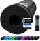 REFIT FITNESS Sportmatte Comfort-Max 190 x 60 x 1.5 cm Schwarz PainProtect SmartCell NBR Yogamatte Rutschfest Tragegurt Gymnastikmatte Matte für Sport Yoga Gymnastik Pilates